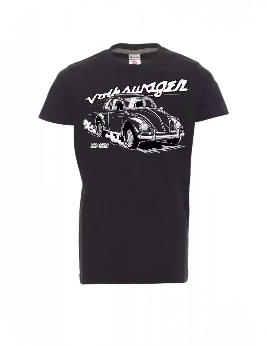 Černé dětské tričko Volkswagen Brouk