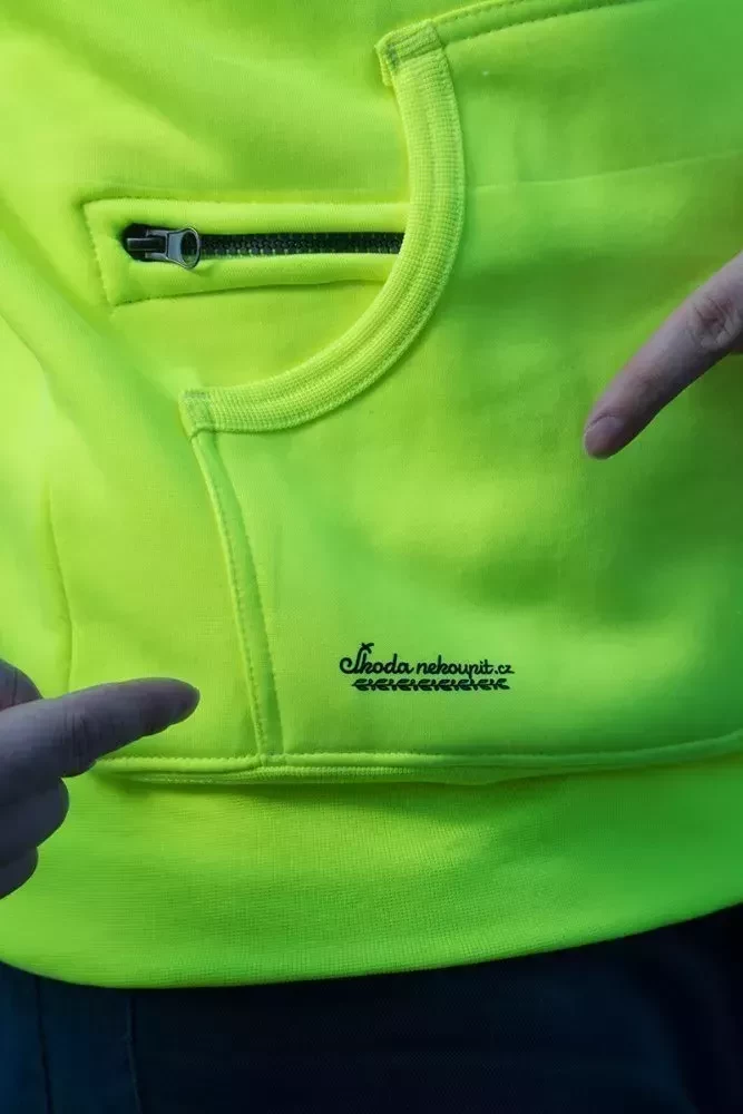Fluorescenční pánská mikina Volkswagen Brouk