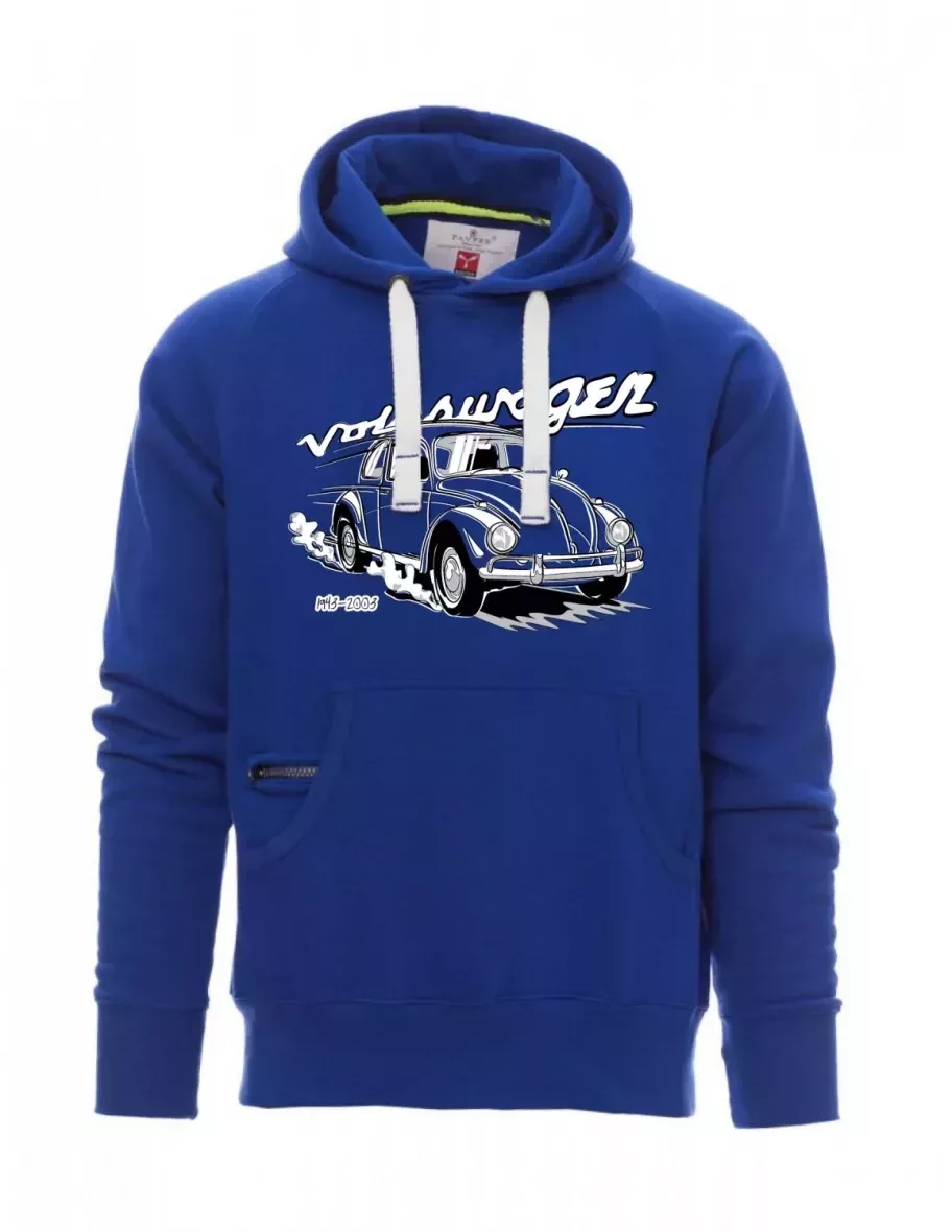 Modrá pánská mikina Volkswagen Brouk