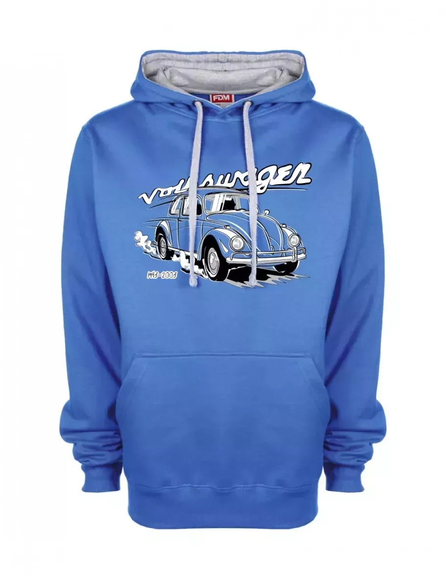 Šedo-modrá mikina Volkswagen Brouk