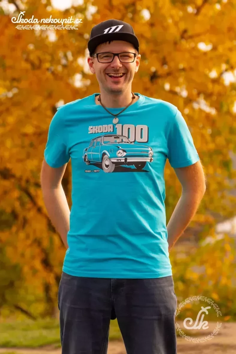 Atolové pánské tričko se škodovkou 100