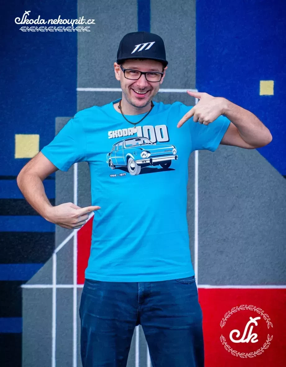 Atolové pánské tričko se škodovkou 100