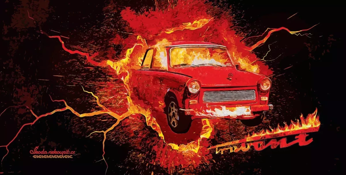 Ručník 100x50 Trabi 601