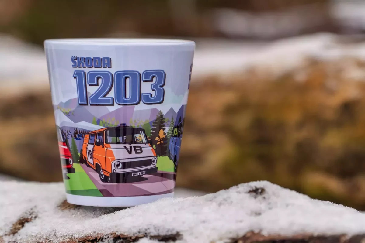 Keramický hrnek se škodovkou 1203 300 ml