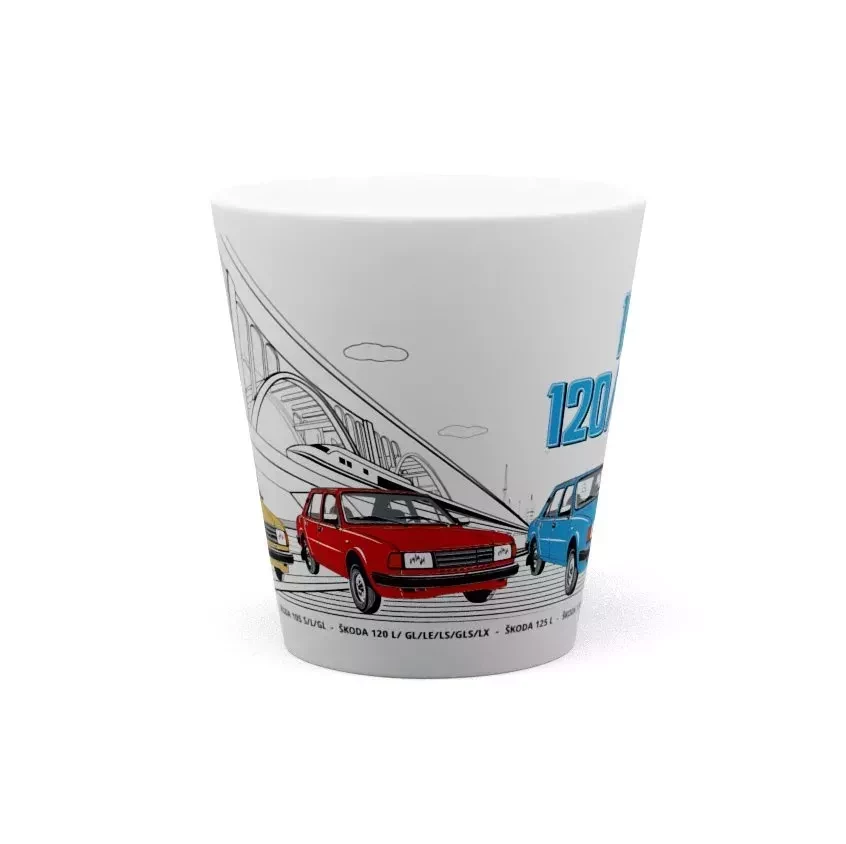 Keramický hrnek se škodovkou 105/120/125 300 ml