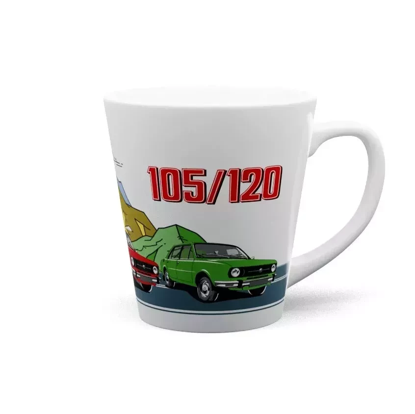 Keramický hrnek se škodovkou 105/120 300 ml