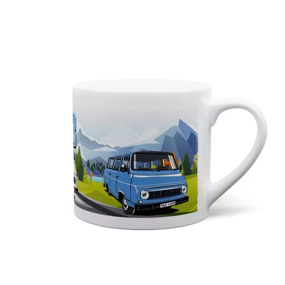 Keramický hrnek se škodovkou 1203 170 ml