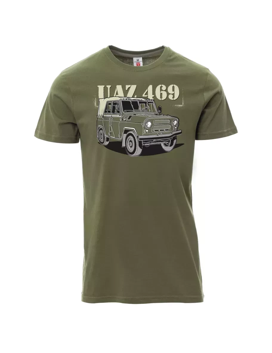 Khaki pánské tričko UAZ 469