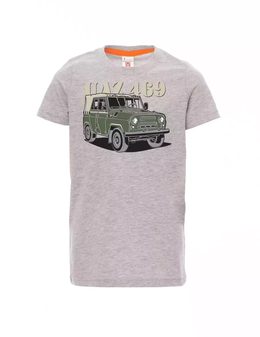 Šedé dětské tričko UAZ 469