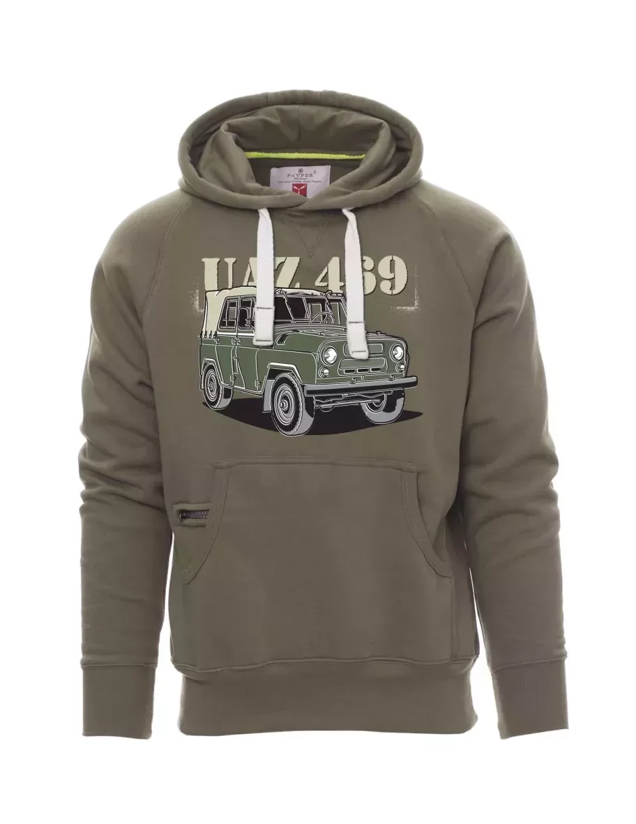 Khaki pánská mikina UAZ 469