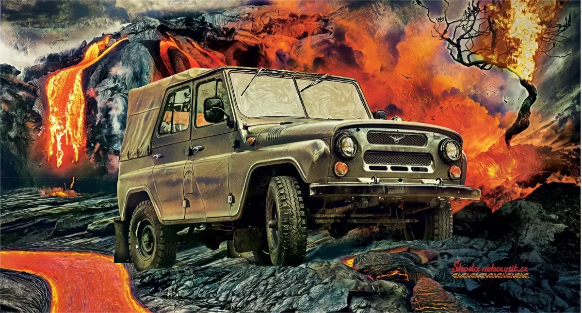 Osuška UAZ 469