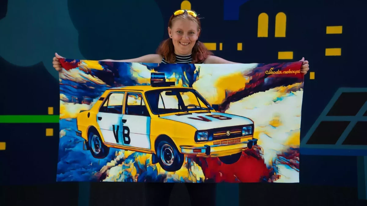 Osuška se škodovkou VB