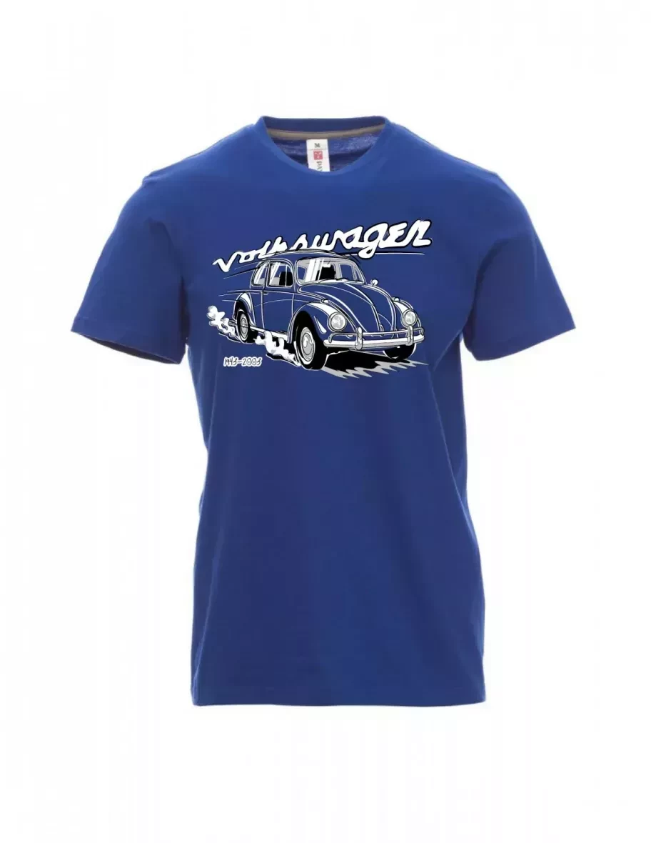 Modré pánské tričko Volkswagen Brouk