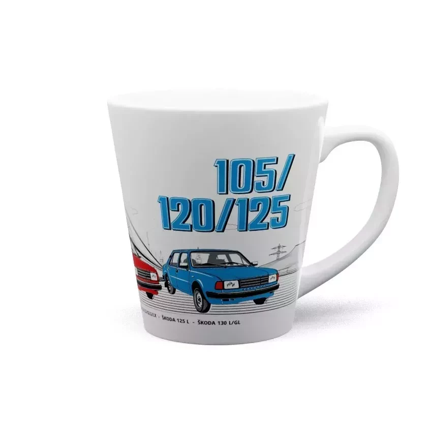 Keramický hrnek se škodovkou 105/120/125 300 ml