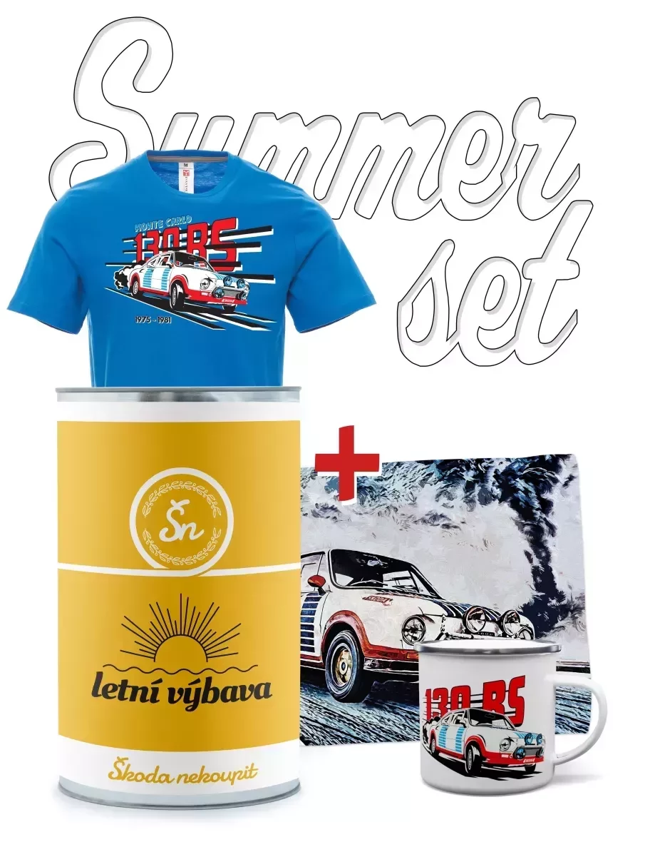 Dárkový letní set škodovka 130 RS