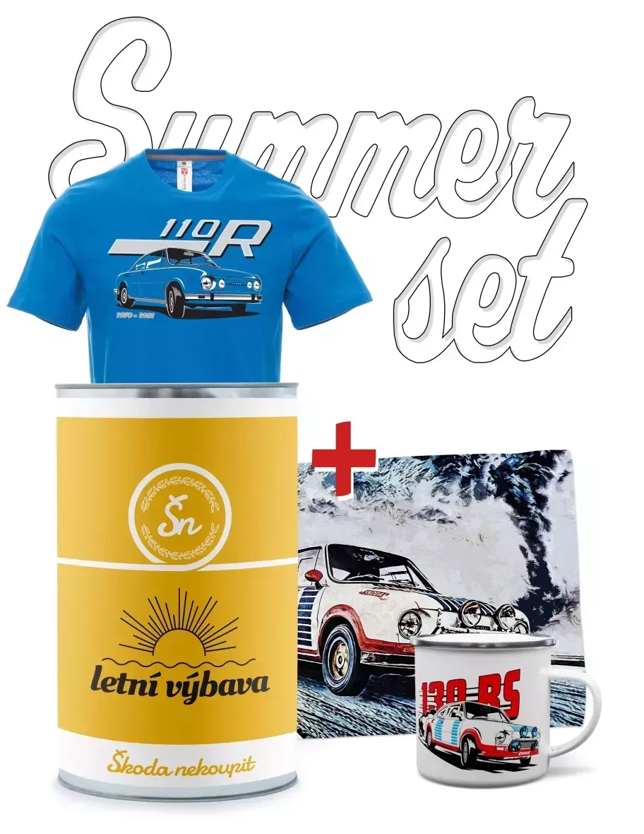 Dárkový letní set škodovka 110 R