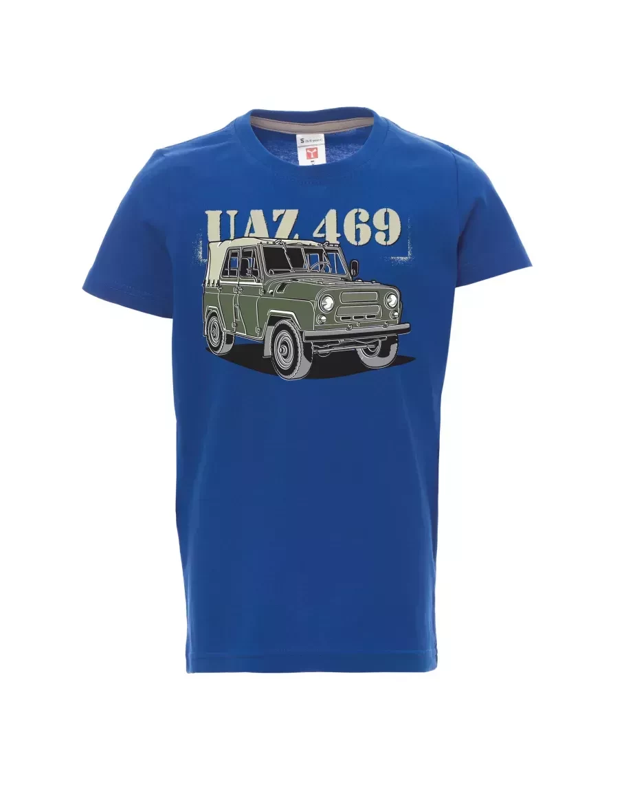 Modré dětské tričko UAZ 469