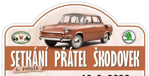 Setkání přátel Škodovek u Sedlčan