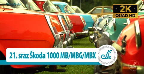 21. sraz Škoda 1000 MB/MBG/MBX Bakov nad Jizerou 2021