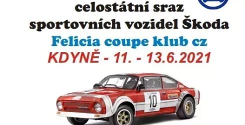 55. celostátní sraz sportovních vozidel Škoda